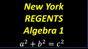 The compensatory option may not be used to compensate the english language arts or math regents exams, but the student may use the english language arts and math regents to compensate another regents exam scored as long as they scored 65 or higher. New York Regents Algebra 1 Practice Problem Increase Your Score Youtube