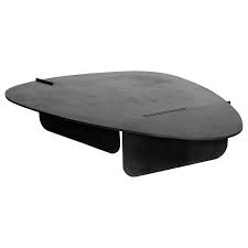 4.6 out of 5 stars. Circular Coffee Side Table Organic Black Modern Contemporary Blackened Steel In 2021 Coffee Table Circular Coffee Table Organic Coffee Table