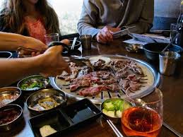 Hanjip Korean Bbq Culver City Tasting Page Korean Bbq Cooking Dinner Bbq