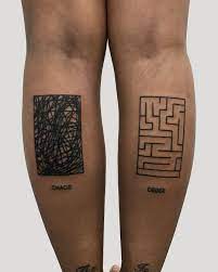 23underscores en instagram order and chaos for my friend angelica thank you chaos tattoo new tattoos strong tattoos