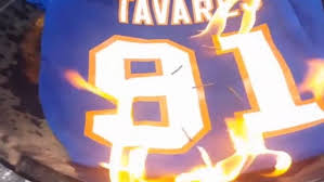 We have 20 images about islanders jersey including images, pictures, photos, wallpapers, and more. Islanders Fans Are Taking Out Their Anger By Burning Their John Tavares Merchandise Article Bardown