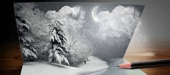 The marching ants will show you what has been selected. Awesome Christmas Card Creation Snow Scene In Photoshop Photoshop Lady