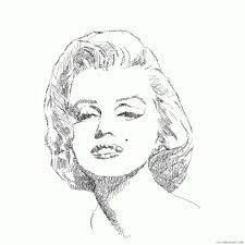 Marilyn monroe coloring pages are a fun way for kids of all ages to develop creativity focus motor skills and color recognition. Andy Warhol Coloring Pages Free Printable Sheets Handy Marilyn Monroe Page 2021 A 5896 Coloring4free Coloring4free Com