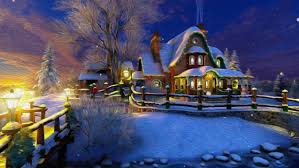 Free winter holiday iphone wallpapers. Christmas 2018 Cozy House Winter Snow Cozy House In Winter 1366x768 Download Hd Wallpaper Wallpapertip