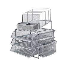 Check spelling or type a new query. Staples All In One Silver Wire Mesh Desk Organizer 27642 Staples Desk File Organizer Desk Organization Desktop Organizers