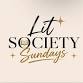 Lit Society Sundays: Main Character Series