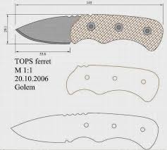 Tan solo debes descargar el fichero pulsando el botón descargar y se te descargará un fichero pdf que podrás imprimir directamente. Facon Chico Moldes De Cuchillos