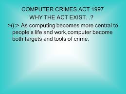 Increasing use of computers in society activities are the main cause of the occurrence of criminal offenses related to computer or cyber. Impact Of Ict On Society Malaysia Cyber Law Ppt Download