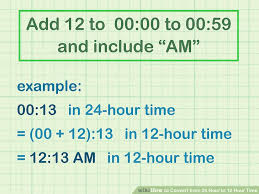3 Ways To Convert From 24 Hour To 12 Hour Time Wikihow