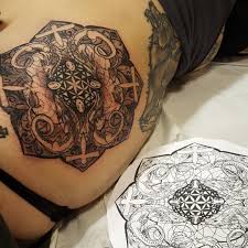 Had to wait a bit because there were a lot of people in front of me but i had an appointment. Electric Tattoos Misc Artwork Spirited Away Mandala On The Toughest Girl In The