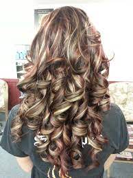 Highlights Low Lights Long Hair Haircolor Multicolor Hair Long Hair Styles Hair Curly Hair Styles