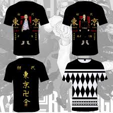 Tokyo revengers manga español comprar. 2021 Nuevo Anime Tokyo Revengers Camiseta Cosplay Manga Corta Top Ropa Camiseta Denim Camisa Machete Casual Mas Tamano Shopee Mexico