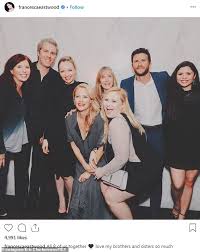 He is very comforted that at this time in his life, all of his children are close. Clint Eastwood Pictured For The First Time With Secret Daughter Laurie Daily Mail Online