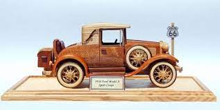 A Woodworking Plan For Building The Classic 1930 Ford Model A Car Woodworking Plan Wooden Toy Trucks Ford Models