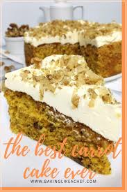 Caramel Carrot Cake With Pecans Recipe Easter Desserts Recipes Filipino Food Dessert Carrot Cake