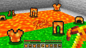 Open up minecraft click options and press force update. Minecraft But Lava Drops Armor Youtube