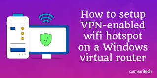 Download and create virtual hotspot easily. Set Up A Windows Virtual Router To Create A Vpn Enabled Wifi Hotspot
