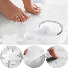 20 Pcs Anti Slip Bath Mat Grip Stickers Non Slip Tape Bathroom Bath Mats Shower Strips Kitchen Floor Safe Tape P Shower Anti Slip Bathtub Mat Diy Bath Products