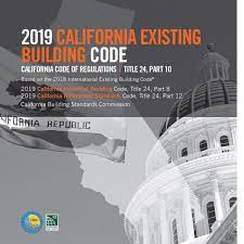 Cbc provisions provide minimum standards to safeguard life or limb, health, property and public welfare by regulating and controlling the. 2019 California Existing Building Code Title 24 Part 10 Includes Parts 8 12 9781609838966 Amazon Com Books