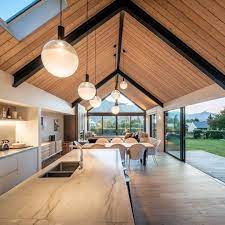 archipro on instagram stunning french oak flooring from forte shines in this wanaka home forteflooring f ev tasarim planlari modern ev tasarimi ev plani