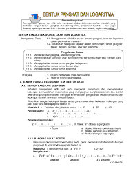Logaritma merupakan kebalikan dari perpangkatan atau eksponensial. Pdf Lks Sma Mat X Acchaane Chan Academia Edu