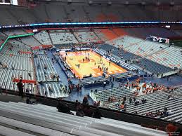 Carrier Dome Section 305 Syracuse Basketball
