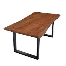 Nussbaum esstisch massiv unsere nussbaum esstische sind aus massivem holz gefertigt. Esstisch Ca 140 X 80 Cm Tischplatte Holz Mit Baumkante Nussbaumfarbig