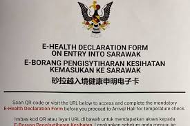 Malaysians Entering Sarawak Need To Fill E Health Form Only Klse Screener