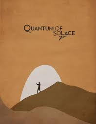 James Bond Quantum Of Solace Movie Poster Bond Movies Minimalist Poster Bond