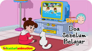 Doa Sebelum Belajar Bersama Diva Kastari Animation Official Youtube