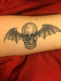 Check spelling or type a new query. Avenged Sevenfold Deathbat By Brian At Red Bird Electric Springfield Il Got It Done June 2017 Tattoos