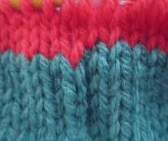 The topmost green stripe in the picture features jogs, resulting in it being obvious where i added the new color of yarn as. Knitting Jogless Stripes Allfreeknitting Com