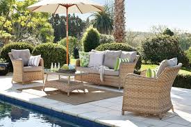 Savannah 4 Piece Outdoor Lounge Setting Harvey Norman New Zealand Outdoor Lounge Set Outdoor Lounge Outdoor Furniture Sets