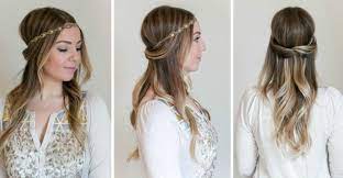 dirndl frisuren halboffen haarband frisurmithaarbandanleitung frisurenmithaarbandzumselbermachen haarband frisur dirndl frisuren halboffen frisur mit band