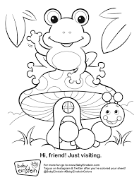 Summer Shouldn T Be Dull Entertain Your Kiddos With This Baby Einstein Coloring Sheet Babyeinstein Free Baby Stuff Baby Einstein Coloring Pages