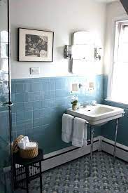 6 Blue Bathroom Ideas Soothing Looks Houseminds Blue Bathroom Tile Vintage Bathroom Tile Bathroom Tile Designs