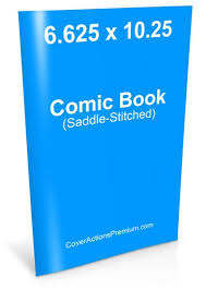 Comic Book Mockup Cover Actions Premium Mockup Psd Template Comic Books Front Cover Designs Books