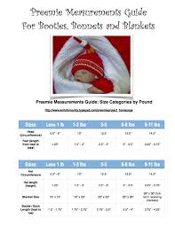 Preemie Project Sizing Chart Http Www Sandywintersite Com Angel Baby Crochet Crochet Preemie Hats Preemie Crochet
