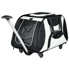 Trouvez un sac ou une cage de transport pour votre chat. Sac De Transport A Roulettes Sac De Transport Pour Chien Et Chat Wanimo