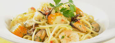 Spaghetti academia barilla aux fruits de mer. Spaghetti Aux Fruits De Mer Escal Seafood