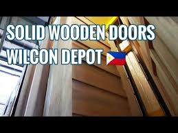 Wooden Door Designs And Prices At Wilcon Depot Door Prices In The Philippines Youtube