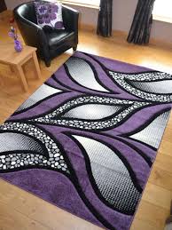Black And Silver Area Rug New Small Extra Large Huge Purple Silver Black Thick Carved Rugs Rug Mat Cheap Purple Living Room Modern Style Rugs Purple Home