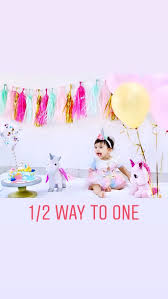 6 Months Baby Shoot Unicorn Baby Month By Month Monthly Baby Pictures 6 Month Baby Picture Ideas
