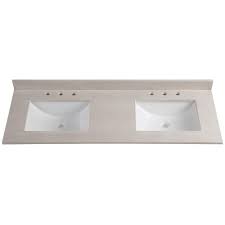 double sink vanity top