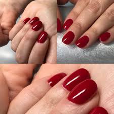 rote kurze nagel nagel rot nagel kurze nagel