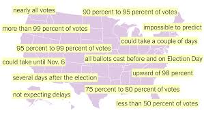 27th congressional district ( 102kb). How Long Will Vote Counting Take Estimates And Deadlines In All 50 States The New York Times