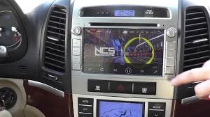 Hyundai Santa Fe Radio Install Youtube