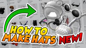How To Make Custom Hats On Roblox New 2020 Youtube