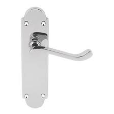 Smith Locke Lulworth Lever On Backplate Door Handles Pair Polished Chrome Backplate Handles Sc Door Handles Polished Chrome Chrome Door Handles