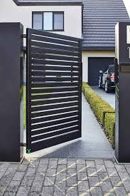 Here are our 15 simple and best steel gate designs pictures with detailed descriptions. 20 Modern Steel Gate Design Pictures Front Gate Designs For Houses In 2021 Steel Gate Design Front Gate Design House Gate Design